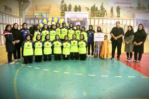 پایان مسابقات هندبال نونهالان دختر منطقه هشت کشور